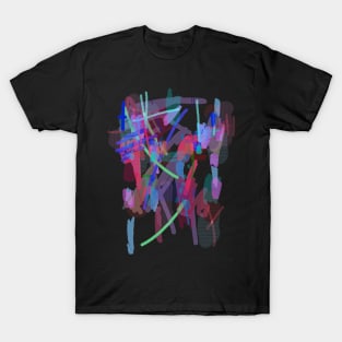 Abstract Color Background T-Shirt